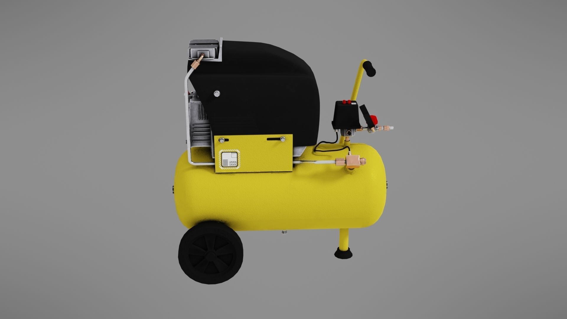 Air compressor pack 3D Model Collection_24