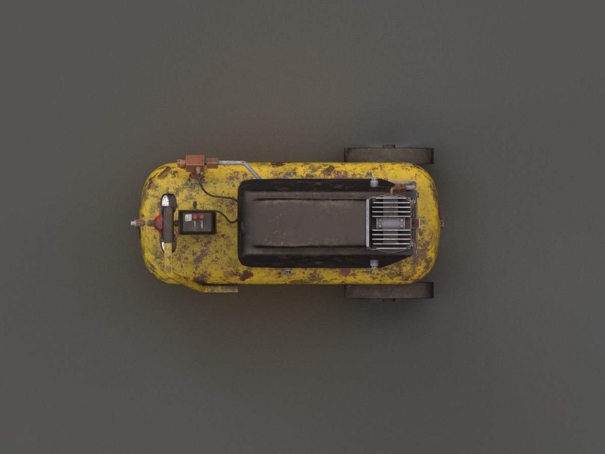 Air compressor pack 3D Model Collection_15