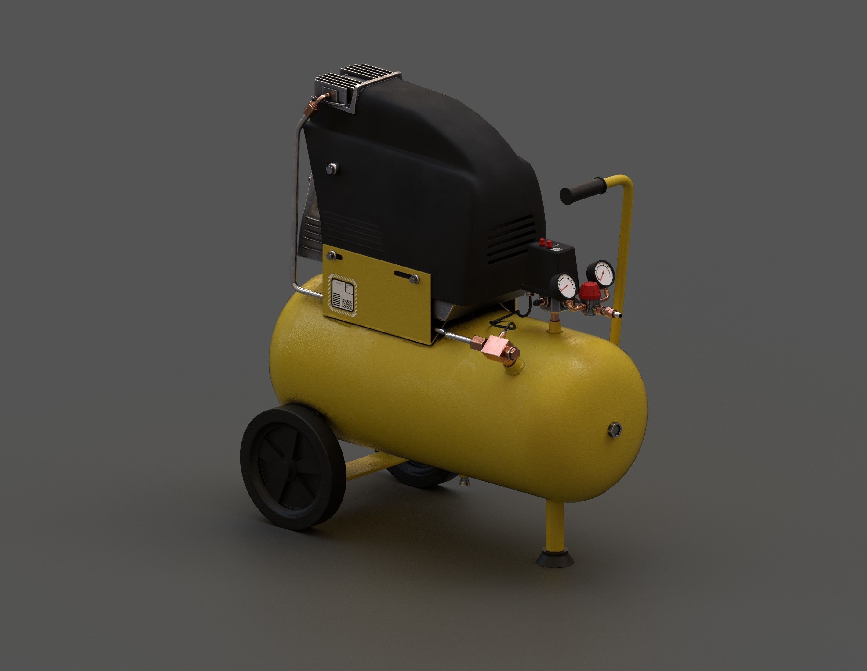 Air compressor pack 3D Model Collection_22