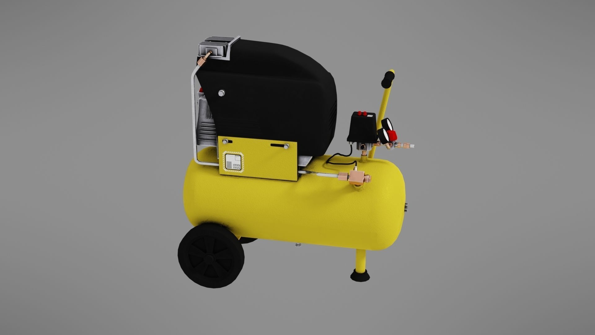 Air compressor pack 3D Model Collection_26