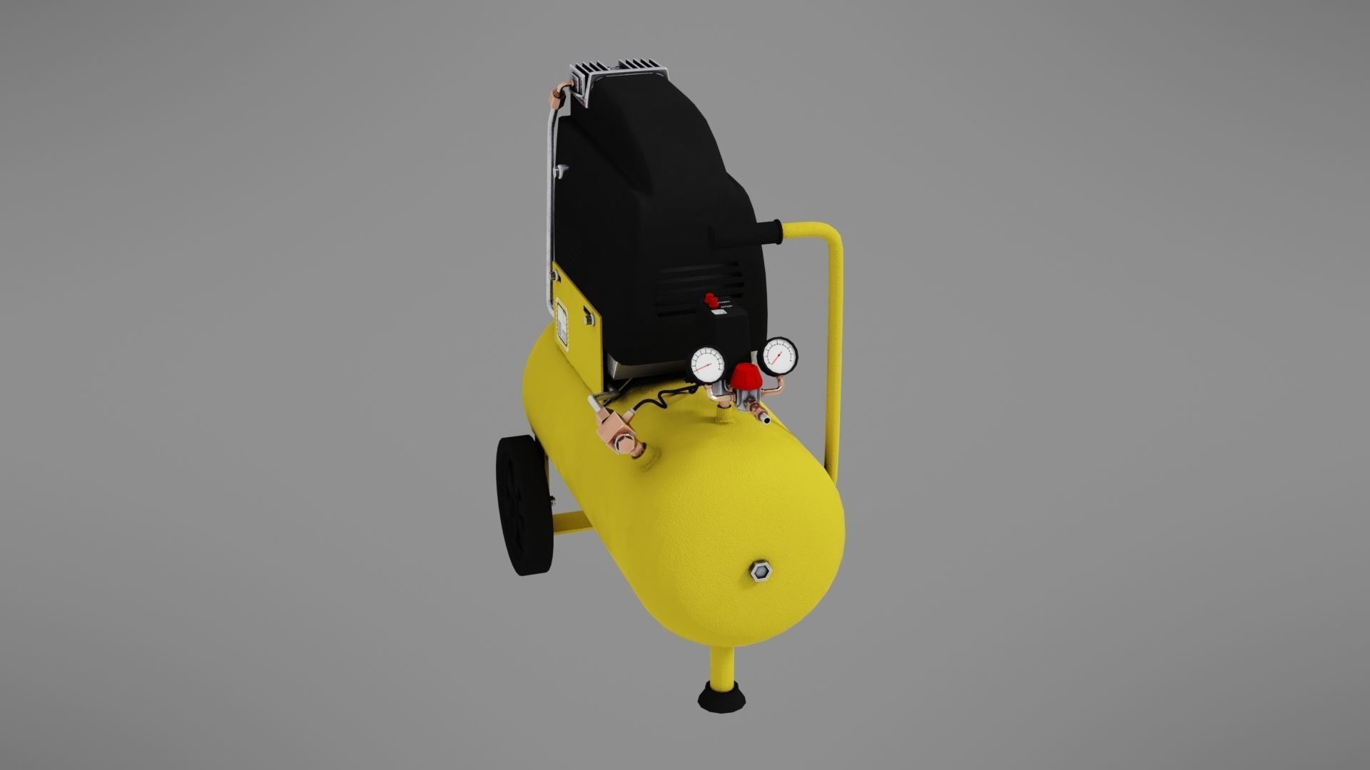 Air compressor pack 3D Model Collection_34