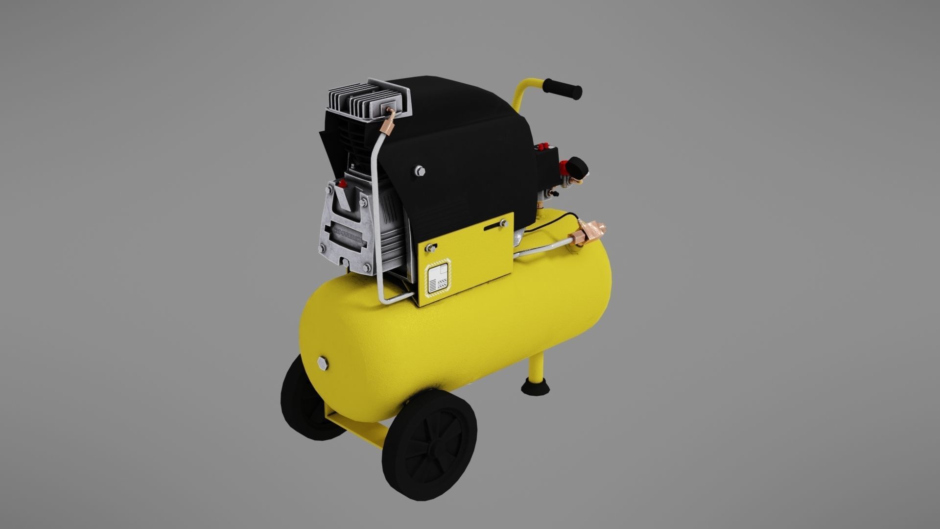 Air compressor pack 3D Model Collection_27