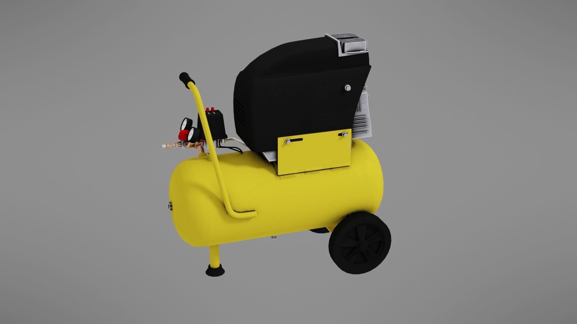 Air compressor pack 3D Model Collection_41
