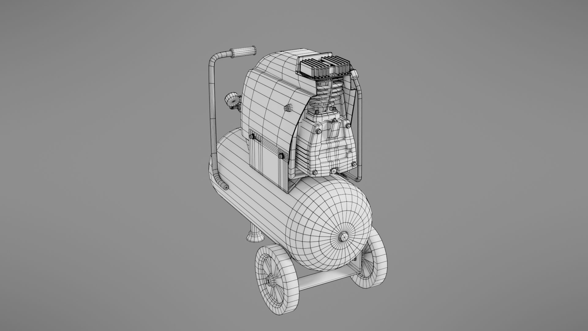 Air compressor pack 3D Model Collection_53