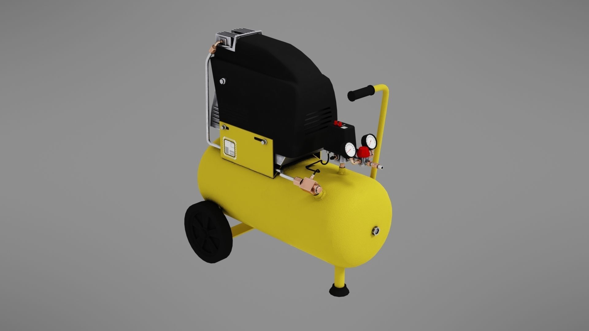 Air compressor pack 3D Model Collection_51
