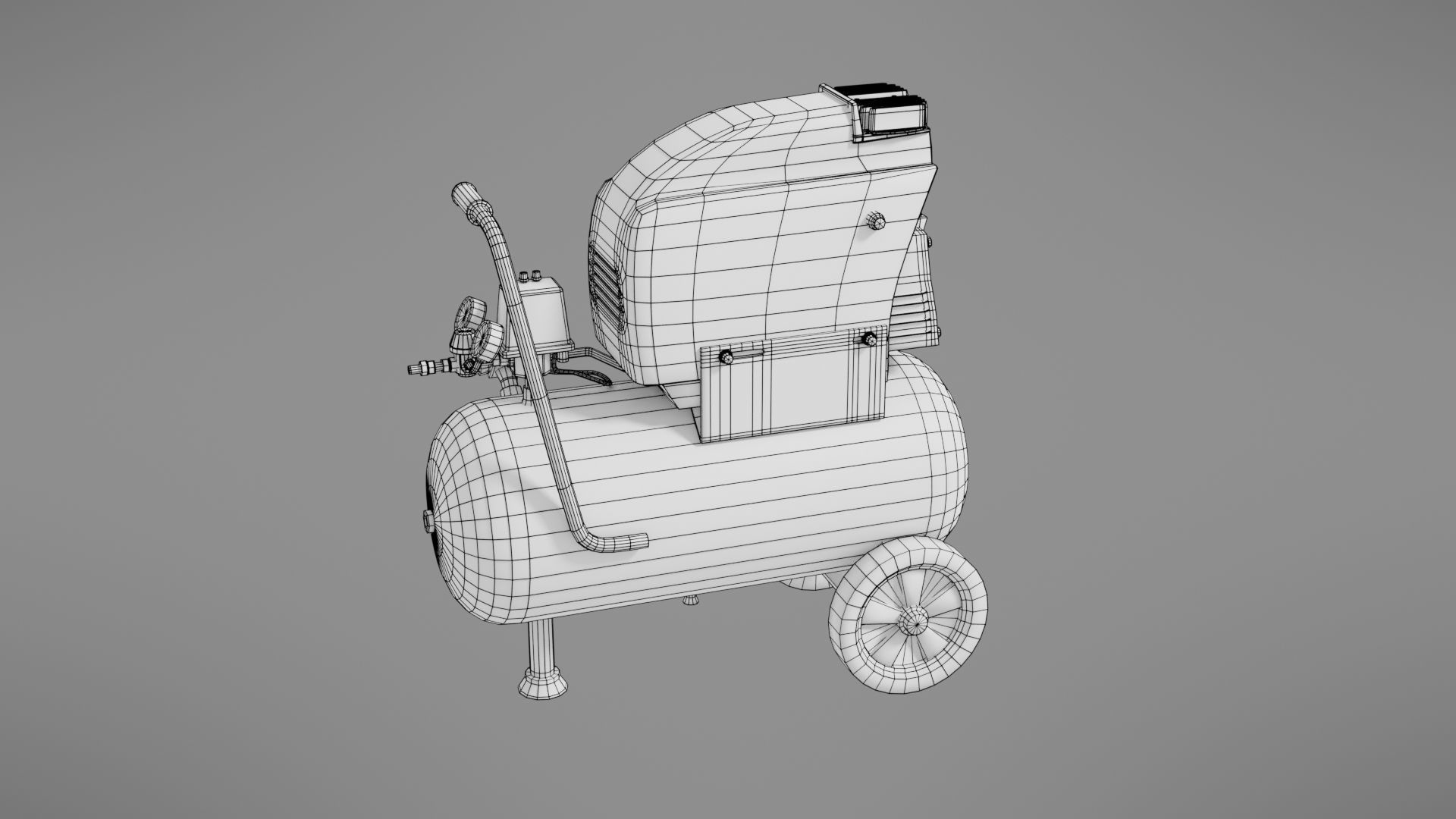 Air compressor pack 3D Model Collection_55