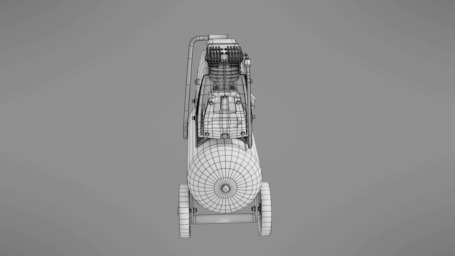 Air compressor pack 3D Model Collection_48