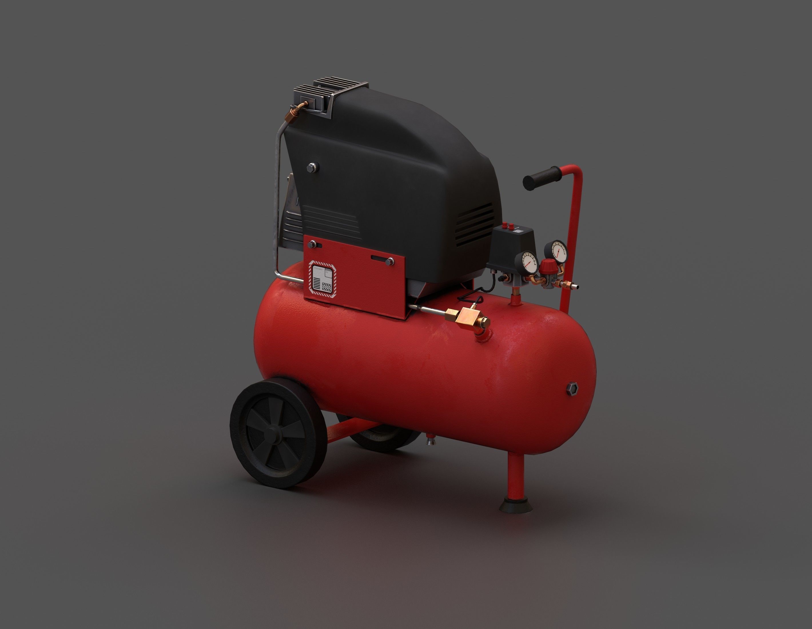 Air compressor pack 3D Model Collection_19