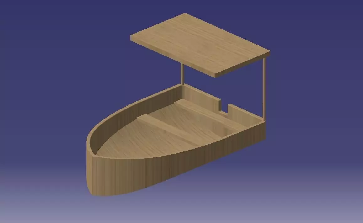 SPEED BOAT 3D model_0