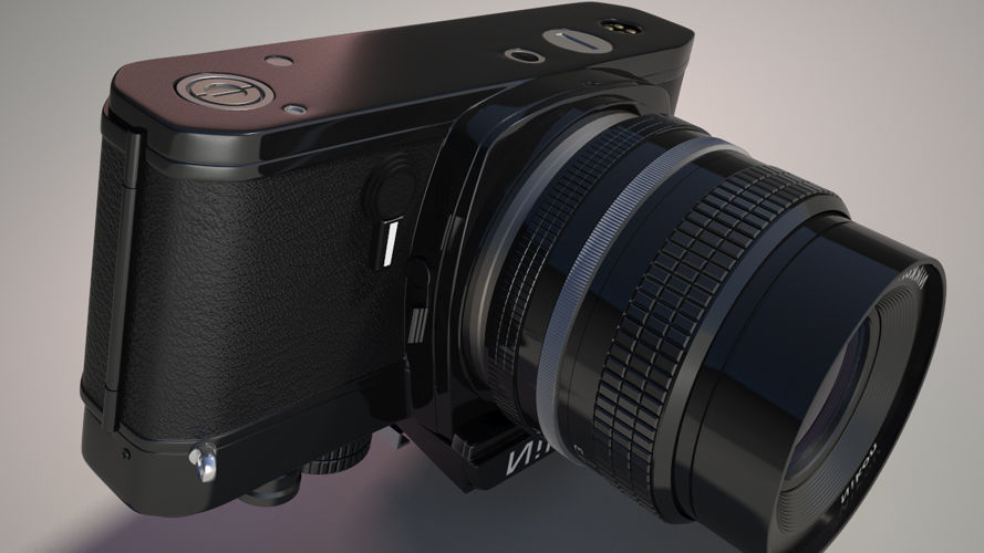 Nikon FE Mental Ray 3D model_6