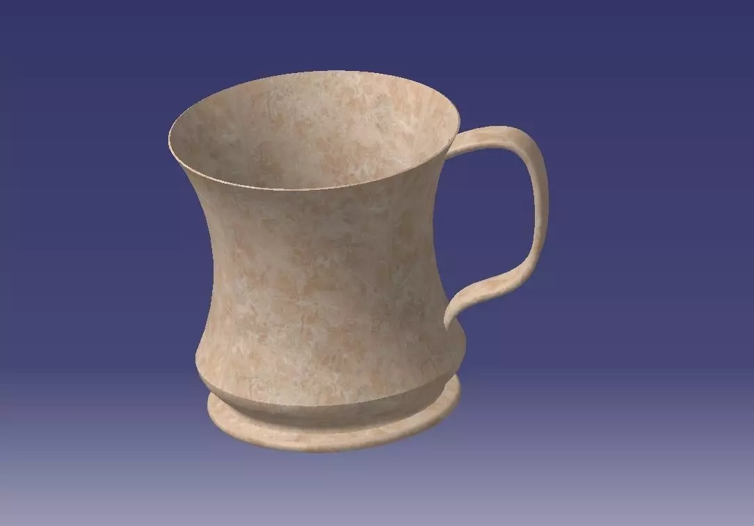 COFFEE TEA CUP 3D model_0