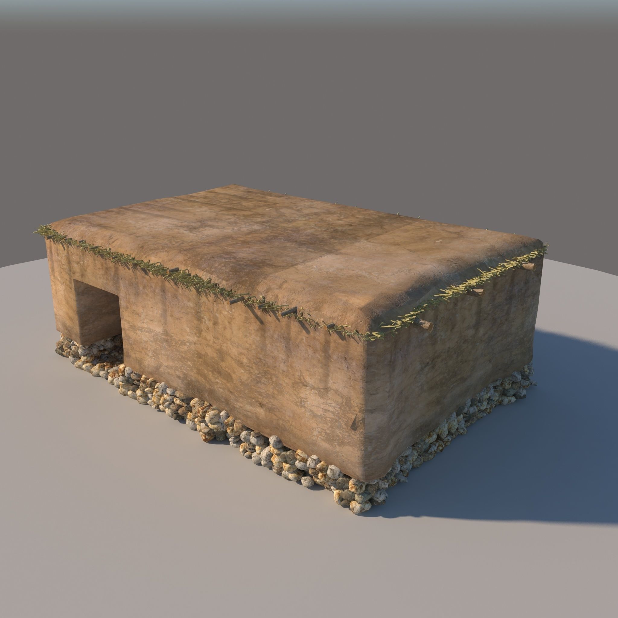 Neolithic structure 2 3D model_6