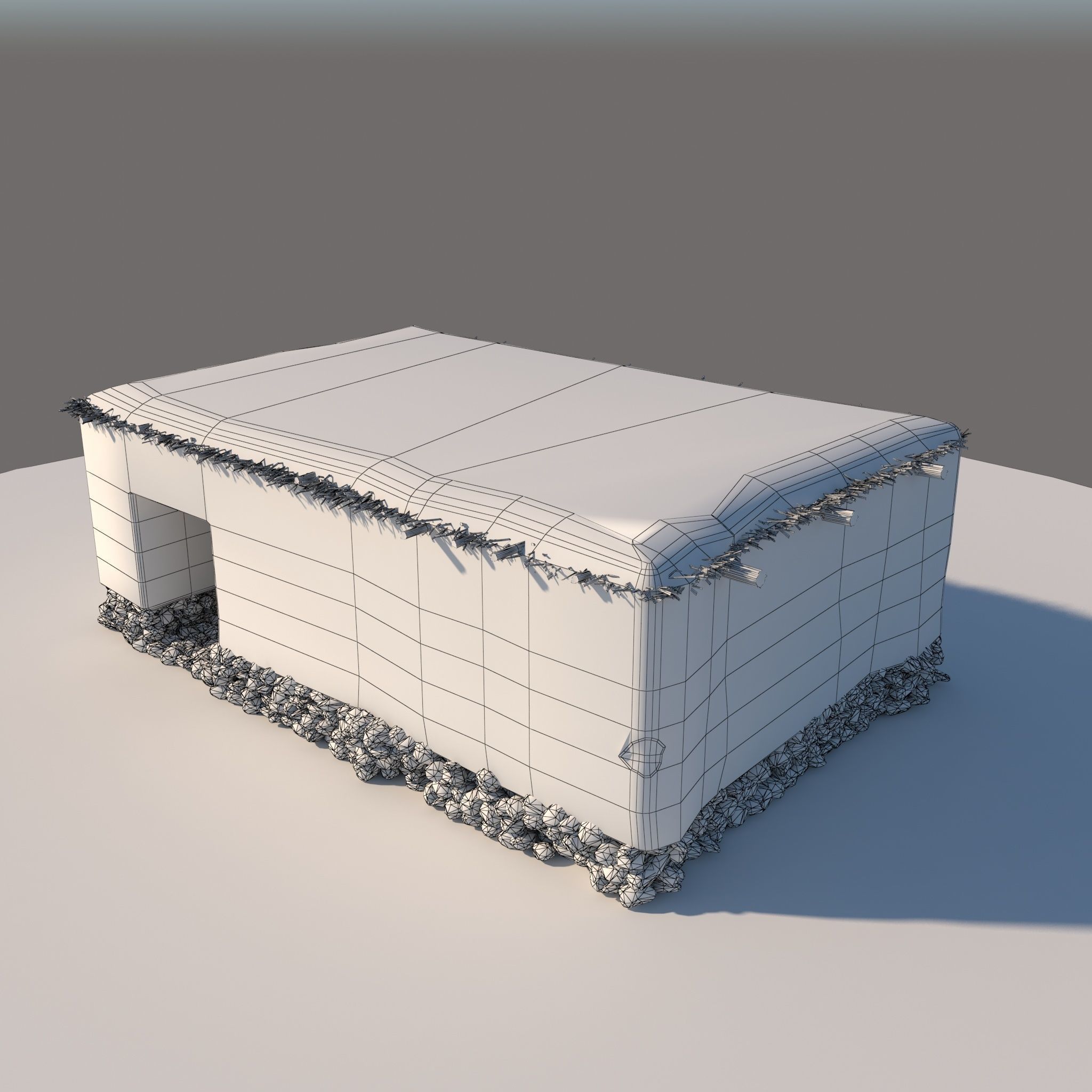Neolithic structure 2 3D model_7