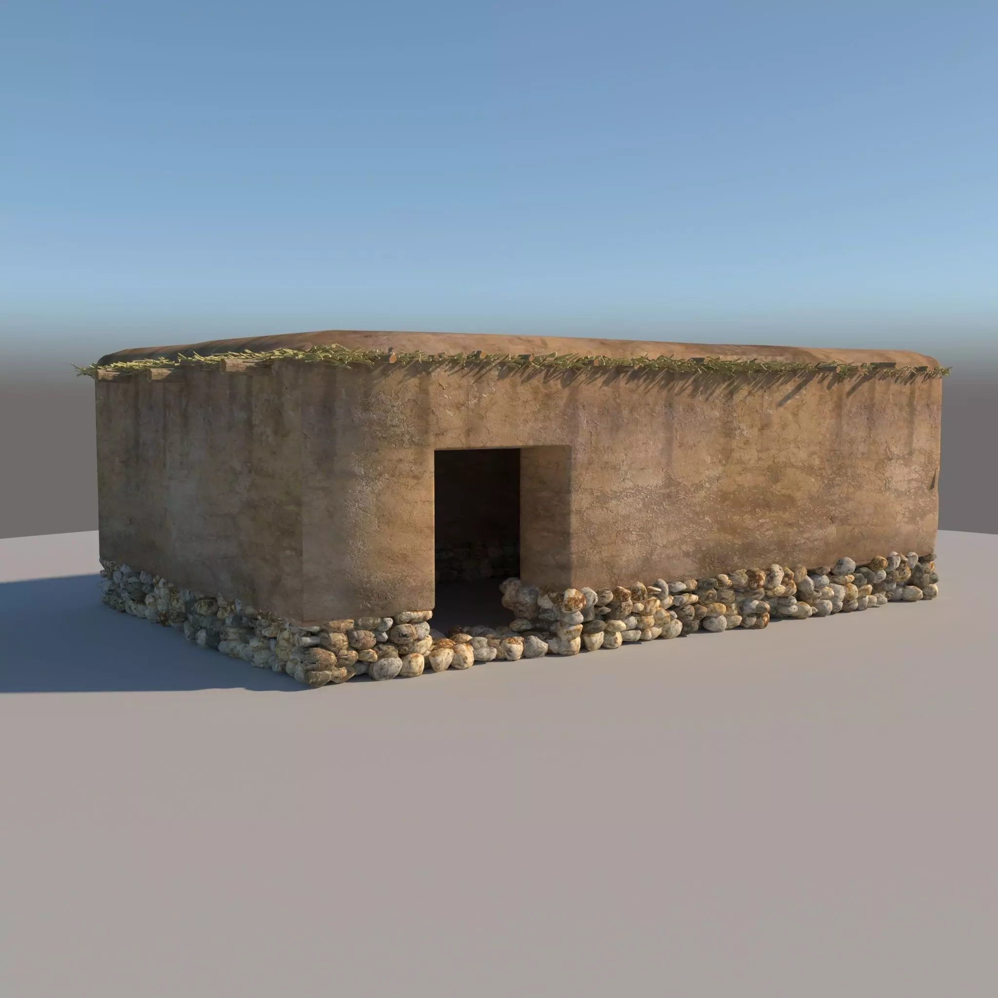 Neolithic structure 2 3D model_0