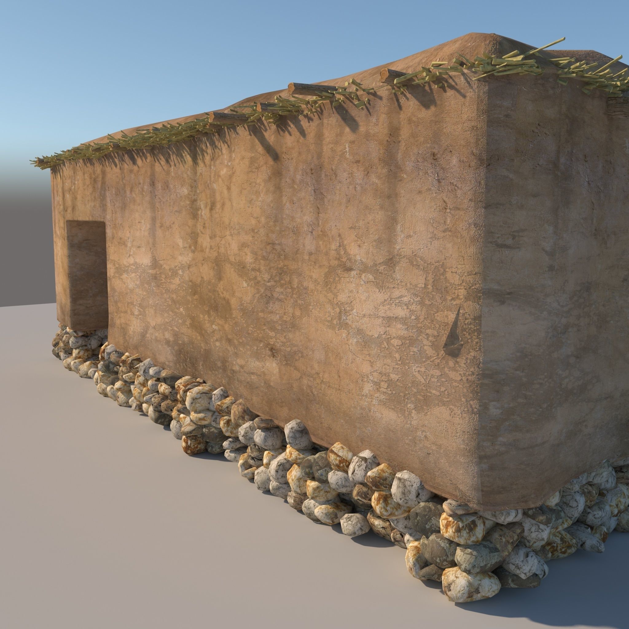 Neolithic structure 2 3D model_8