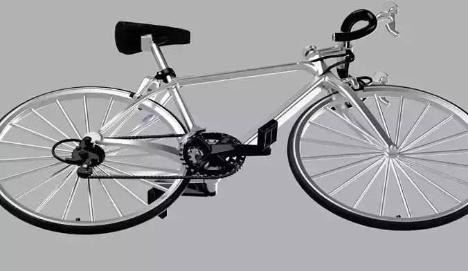 detailed bicycle model 