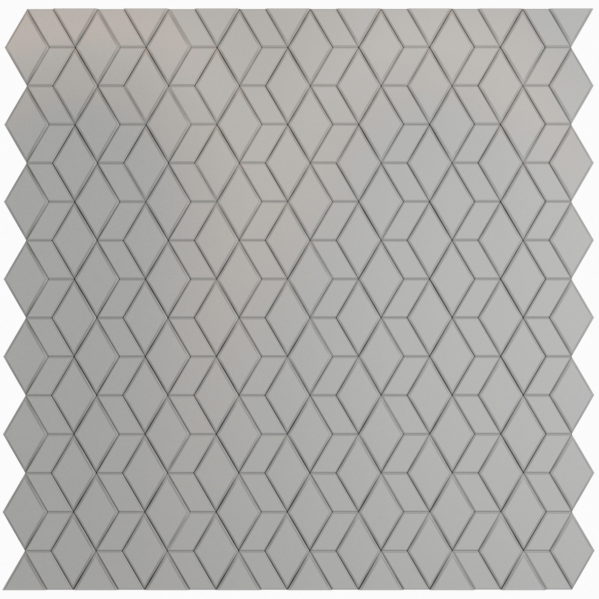 Decor geometric pattern 3D model_2