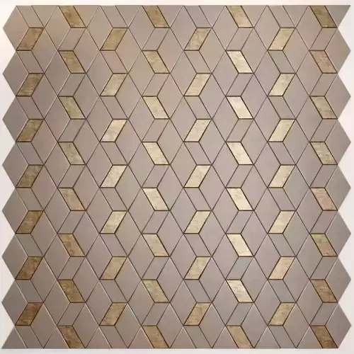 Decor geometric pattern 3D model