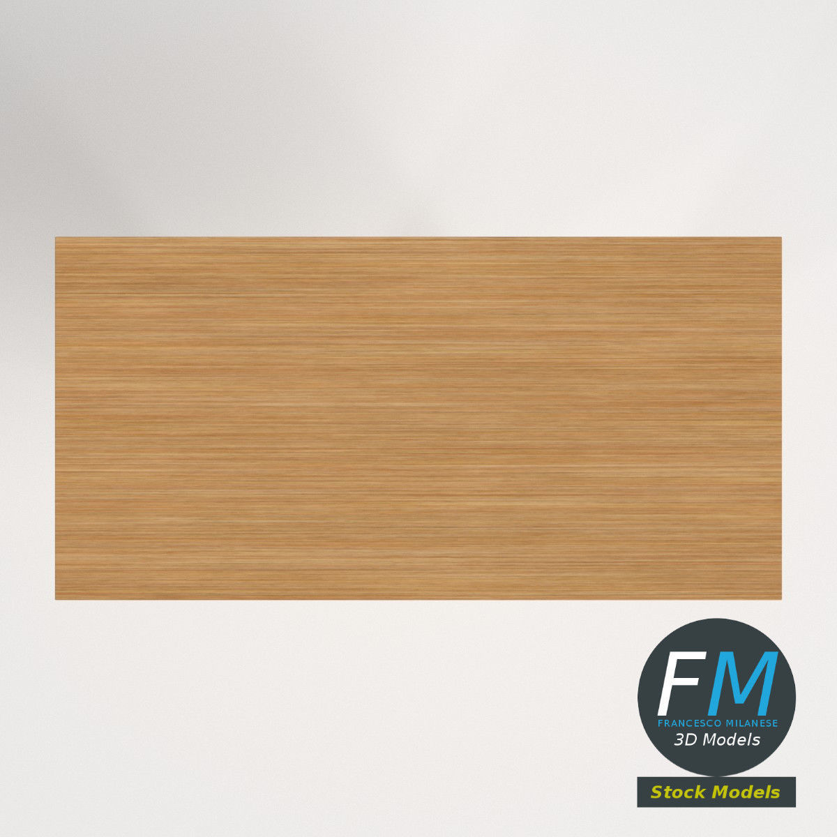 Double bar table 3D model_6