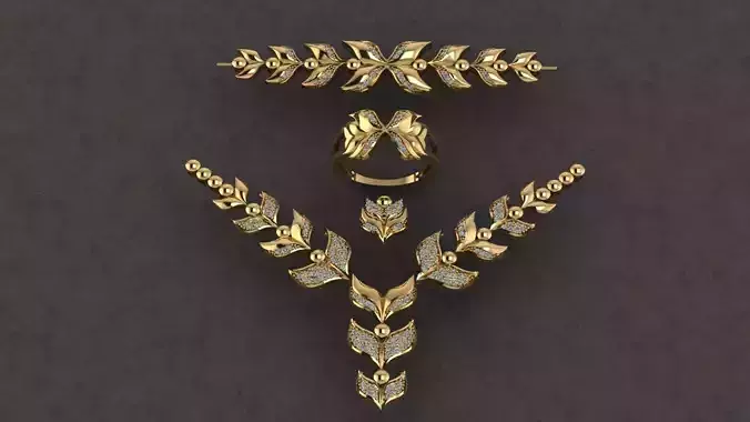 jewelery full set  3D print model