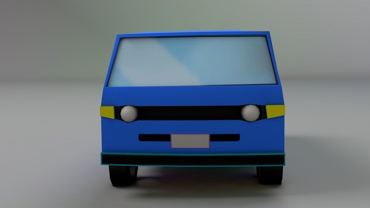 Danfo bus LP 3D model_1