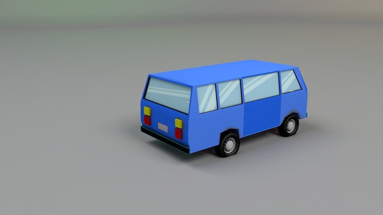 Danfo bus LP 3D model_7