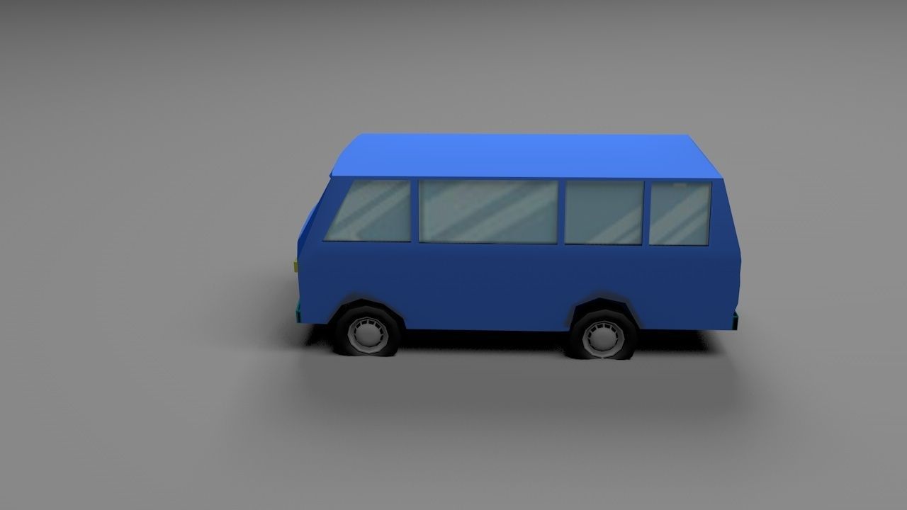 Danfo bus LP 3D model_4