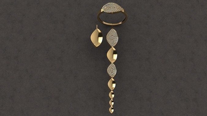 jewelery full set  3D print model