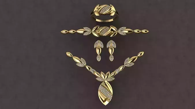 jewelery full set  3D print model