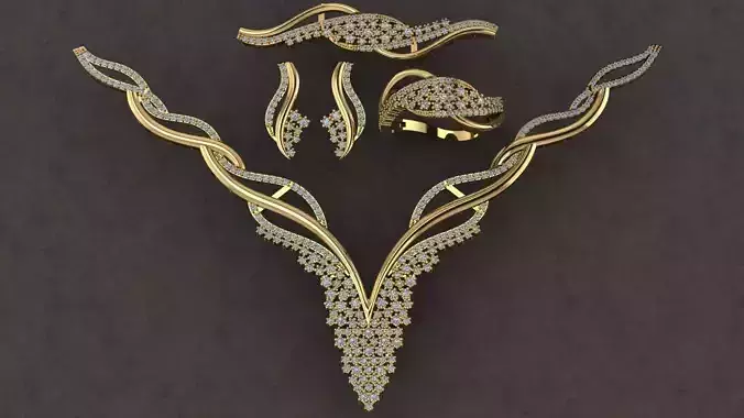jewelery full set  3D print model