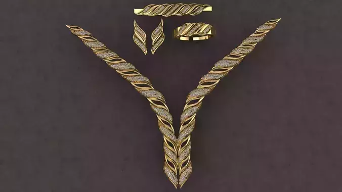 jewelery full set  3D print model