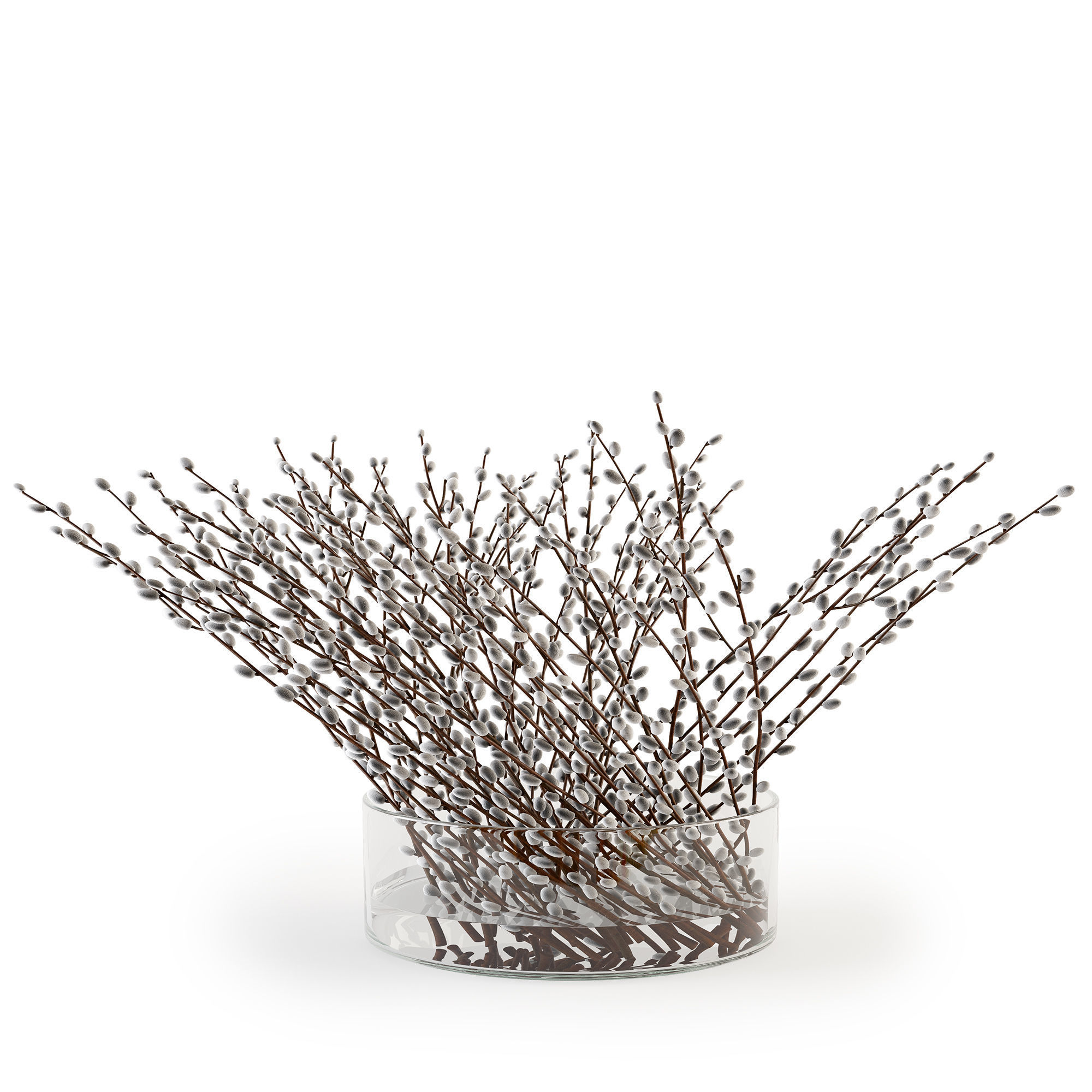 Branches in a vase 006 3D model_4