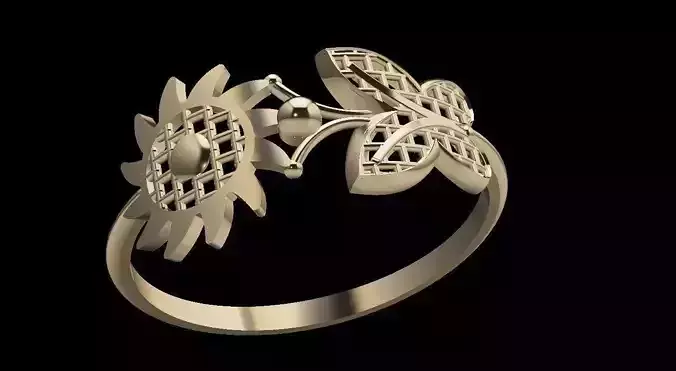 HALF RING RHINO DESIGN