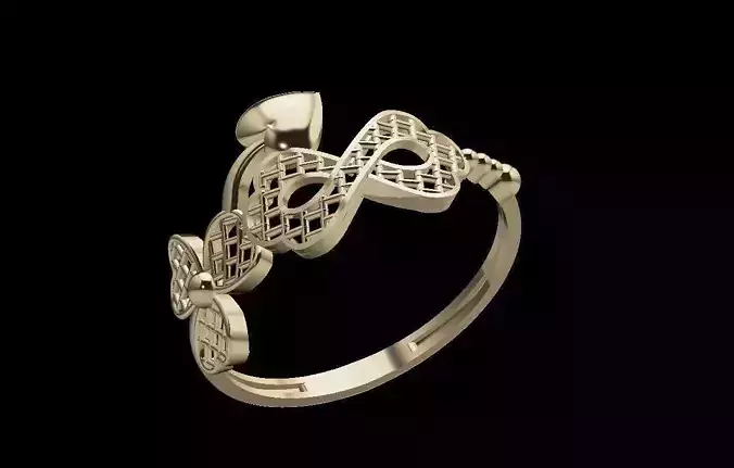 HALF RING RHINO DESIGN