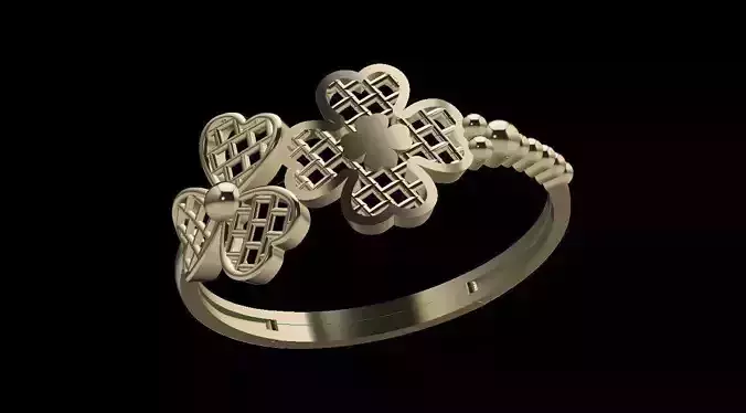 HALF RING RHINO DESIGN