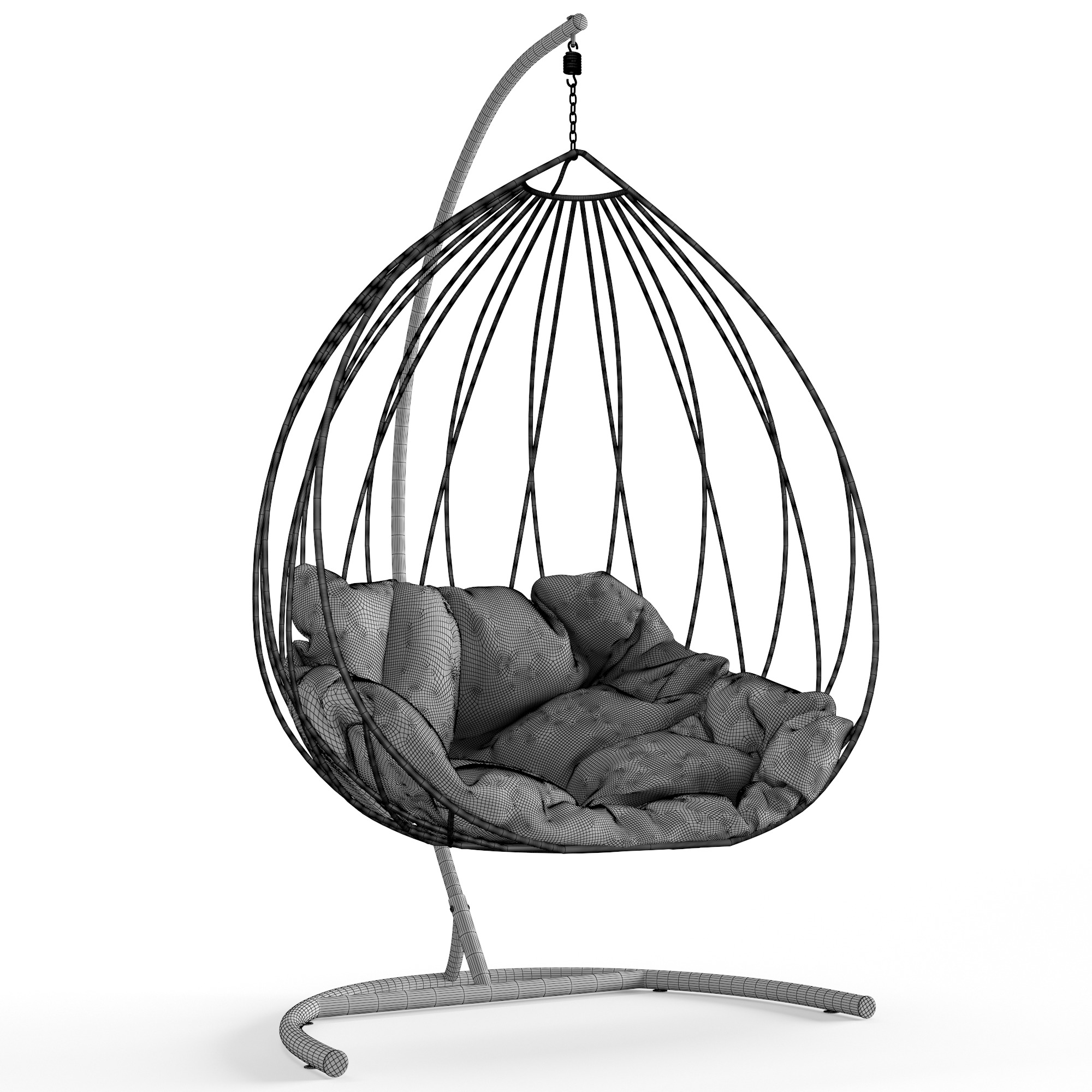 Hanging Chair 3D model_10