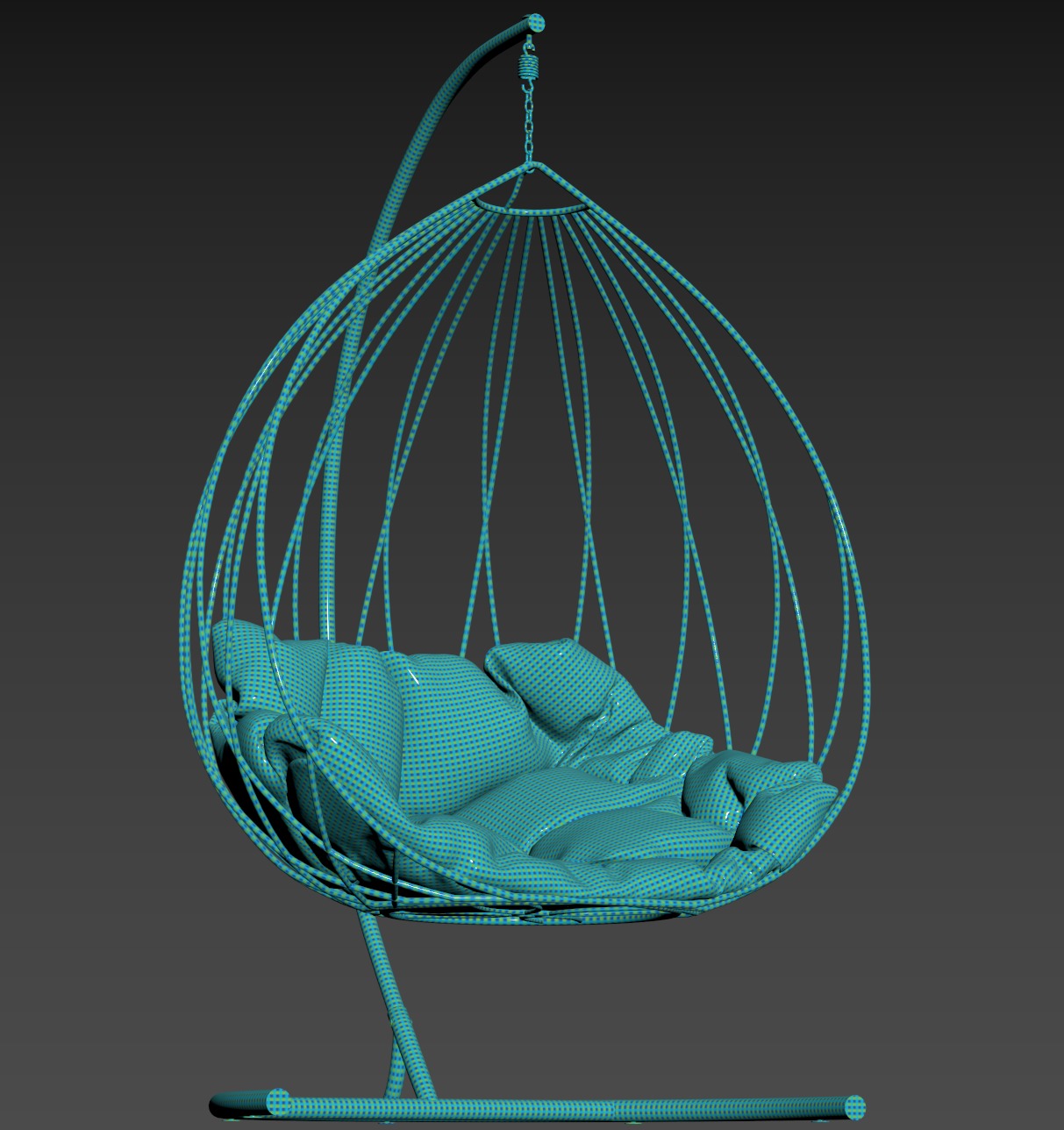 Hanging Chair 3D model_8