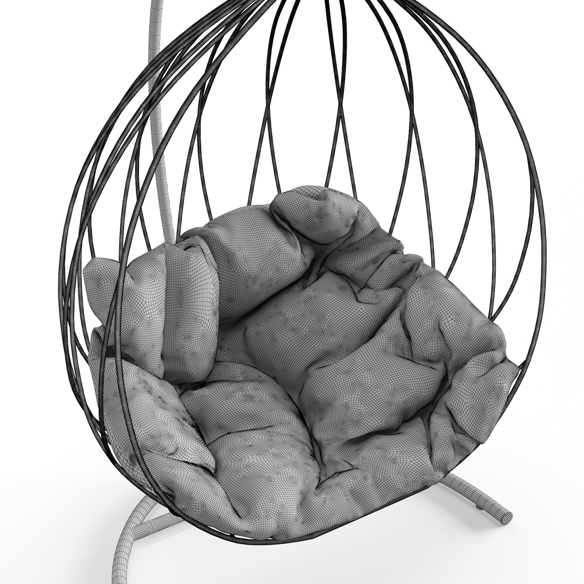 Hanging Chair 3D model_11