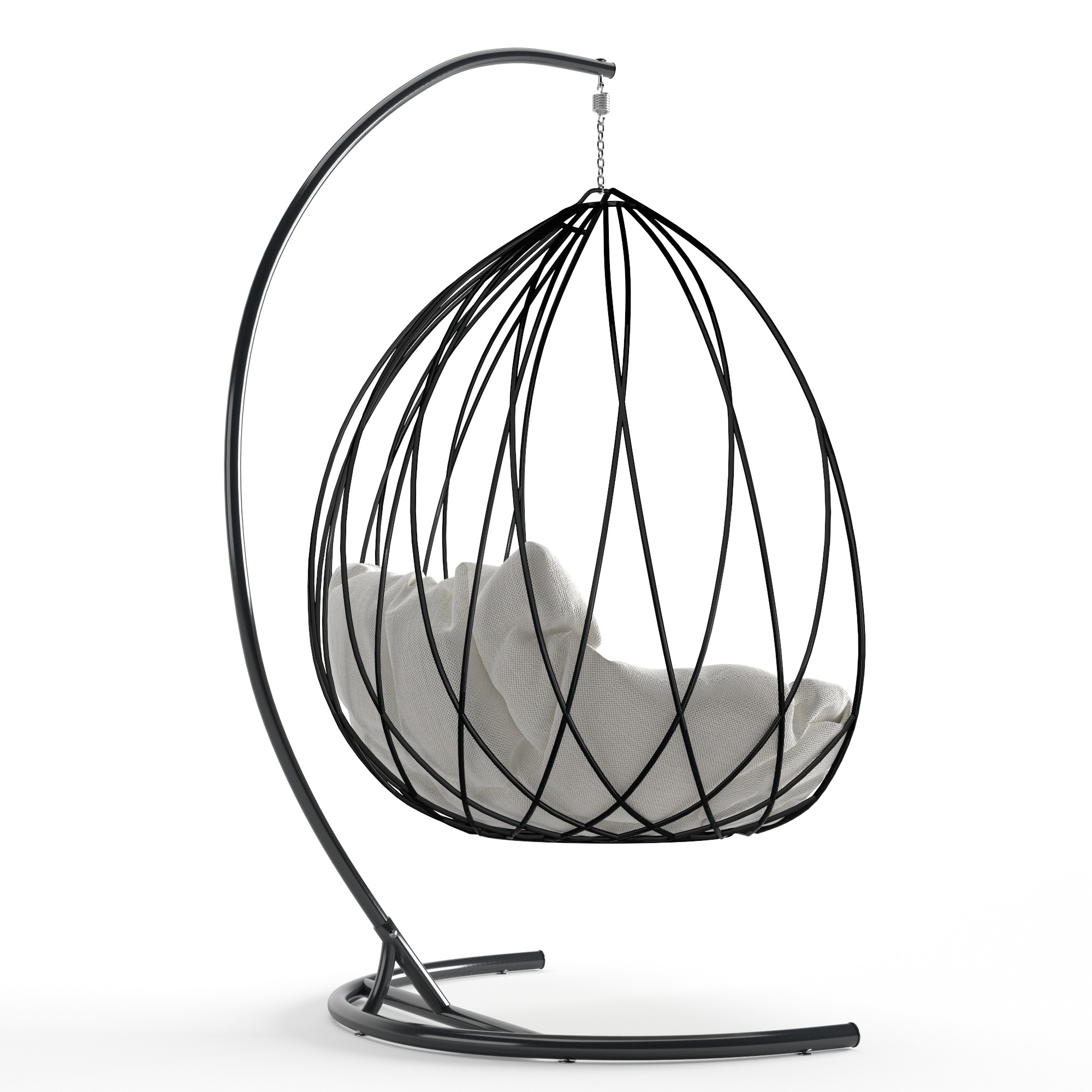 Hanging Chair 3D model_7