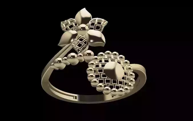 HALF RING RHINO DESIGN