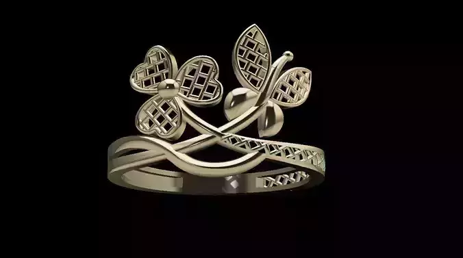 HALF RING RHINO DESIGN