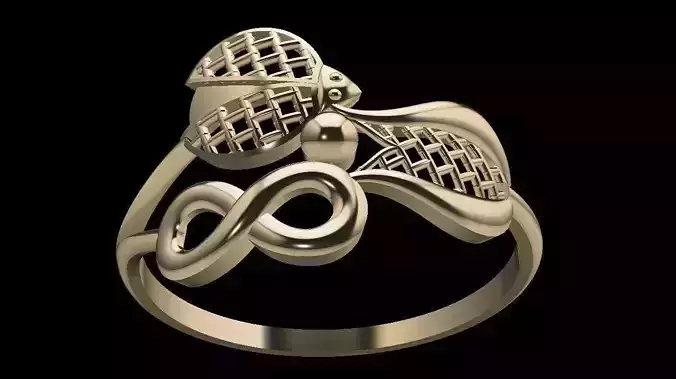 HALF RING RHINO DESIGN