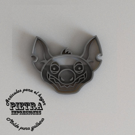 MOLDE CORTANTE PARA GALLETAS FONDANT EL REY LEON 3D print model_6