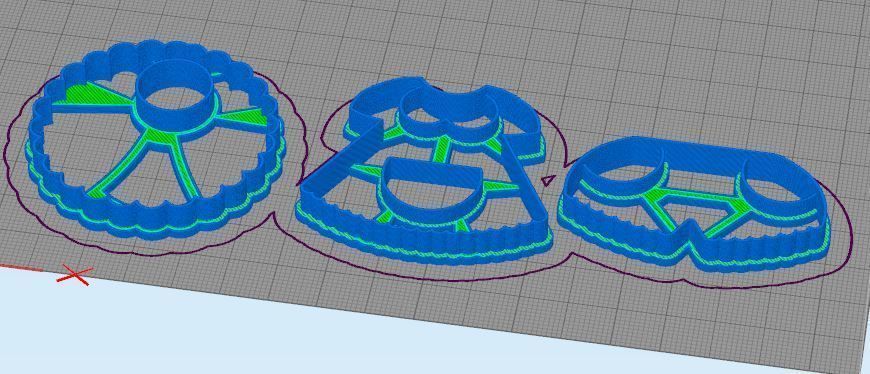  Baby clothes Cookie Cutter Set 3D print model_1