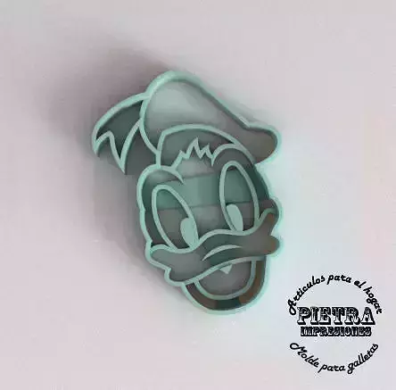 MOLDE CORTANTE PARA GALLETAS FONDANT DONALD DISNEY