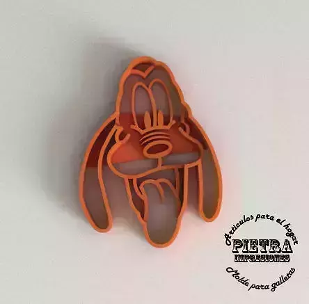 MOLDE CORTANTE PARA GALLETAS FONDANT PLUTO DISNEY