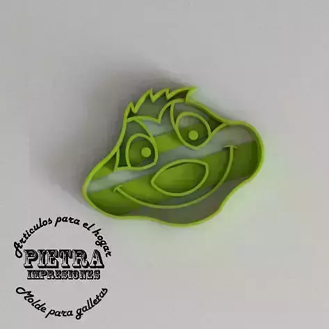 TIMON MOLDE CORTANTE PARA GALLETAS FONDANT EL REY LEON 3D print model