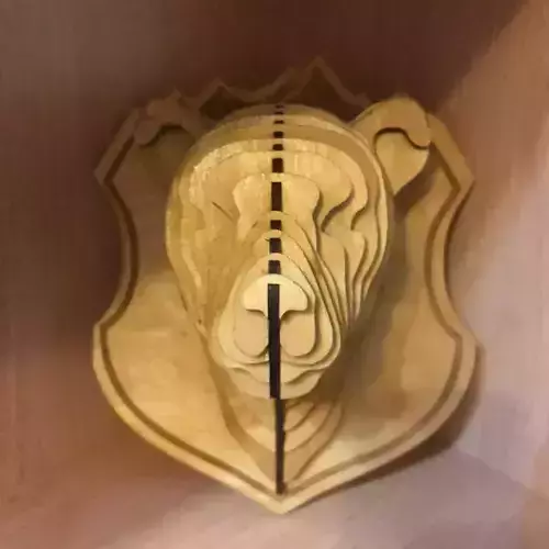 Snow Leopard for laser cutting