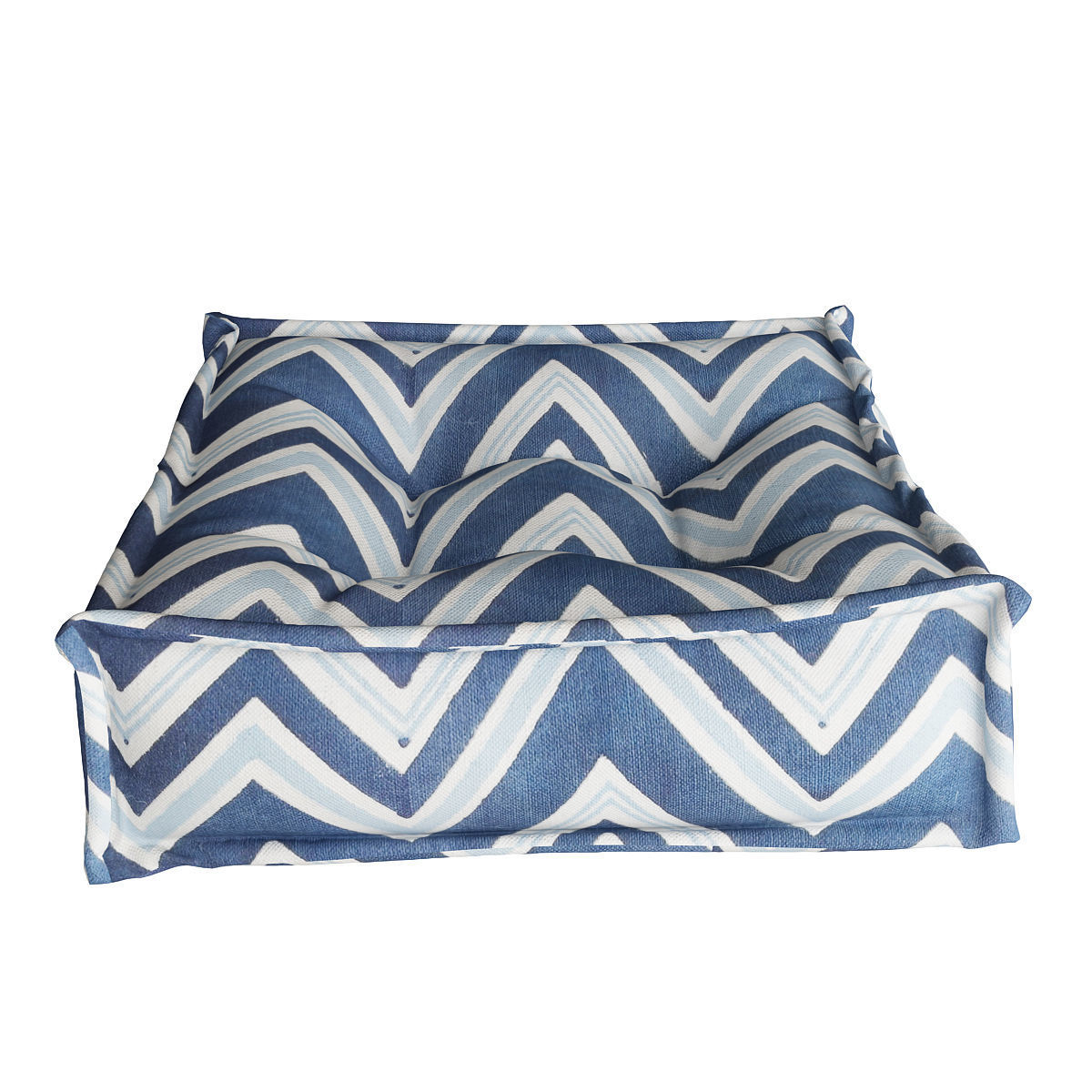 Futon outdoor chevron cushion 3D model_3