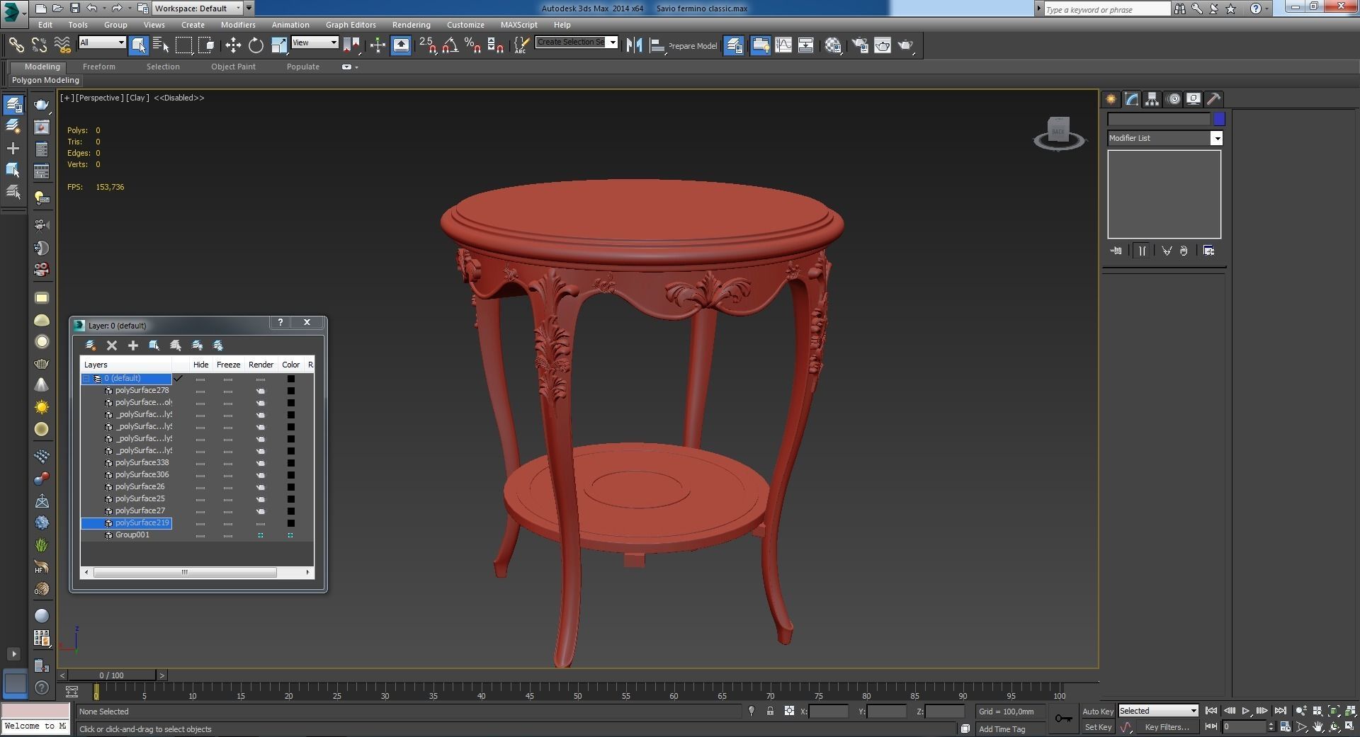 This is a realistic model of the Savio fermino classic 3D model_24